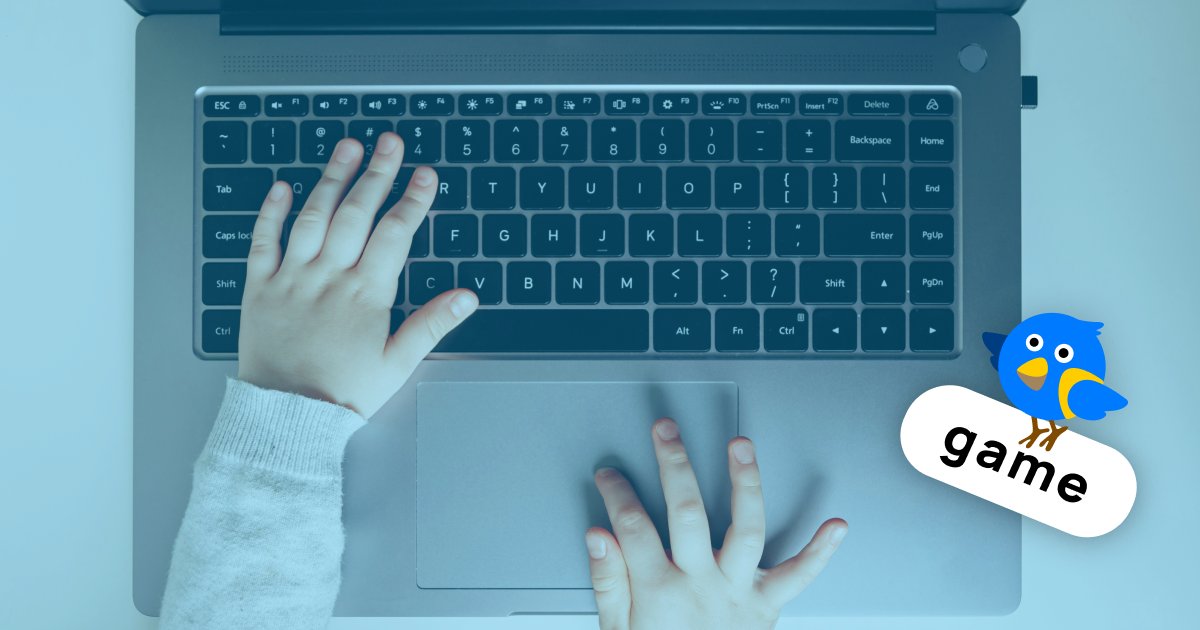 How keyboard games help children learn touch typing faster