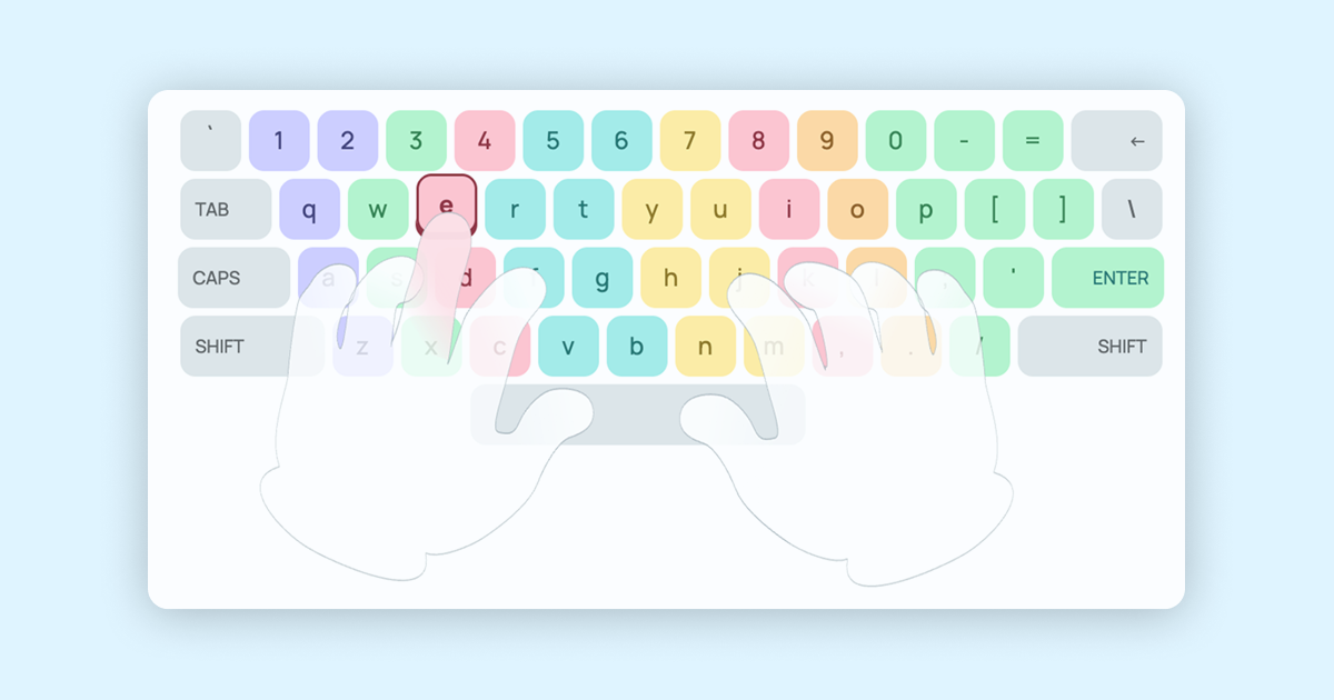 Ratatype’s touch typing tutor now features animated hands that show you in real time which keys to press