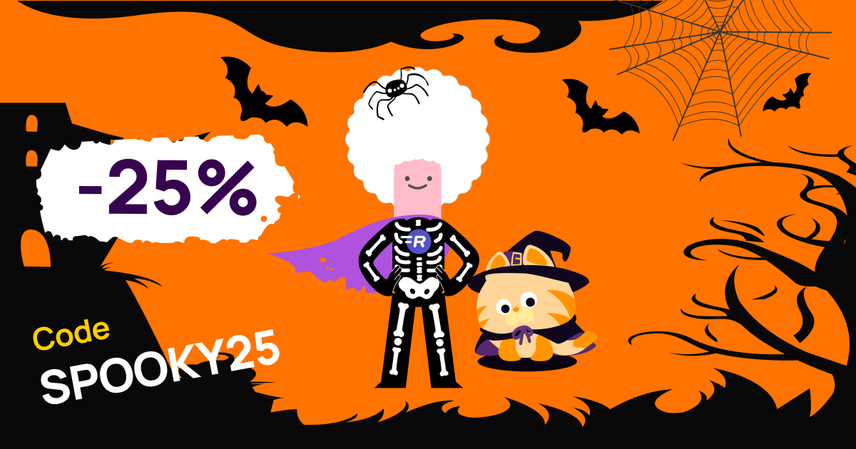 25% off Ratatype Plus with promo code SPOOKY25